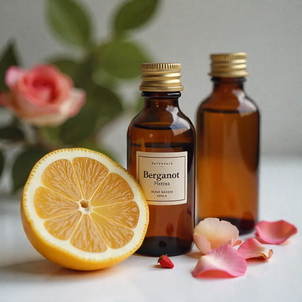 Aromatic elements arranged for visual appeal