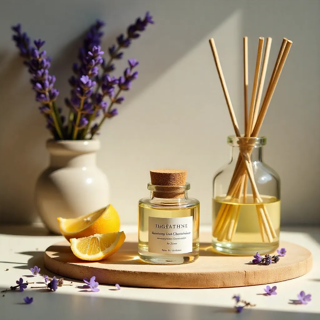 Layered botanical arrangement with different textures